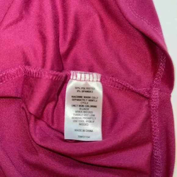 Zelos Long Sleeve Burgundy Top - Picture 6 of 6